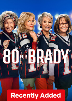 Netflix: 80 for Brady | <strong>Opis Netflix</strong><br> Po zdobyciu biletów na mecz Super Bowl czwórka przyjaciółek wyrusza na szaloną przygodę, by zobaczyć na boisku swojego ulubionego rozgrywającego – Toma Brady’ego. | Oglądaj film na Netflix.com